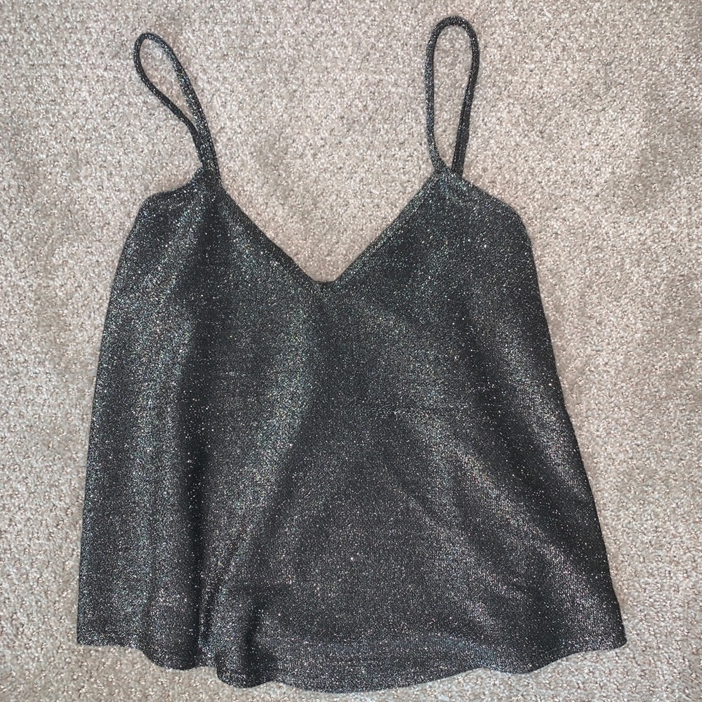 Urban outfitters sparkly tank